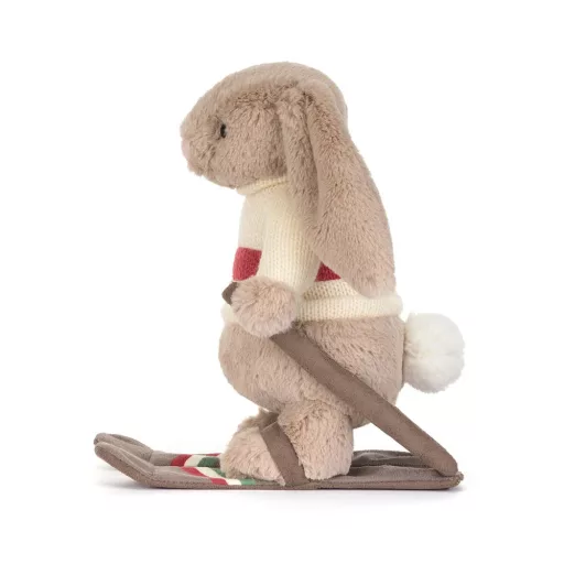 Jellycat plüss - Bashful síelő nyuszi