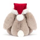 Jellycat plüss - Karácsonyi bashful nyuszi