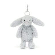 Jellycat plüss - Bashful ezüst nyuszi kulcstartó