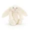Jellycat plüss - Karácsonyi bashful nyuszi - Krémfehér