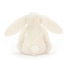 Jellycat plüss - Karácsonyi bashful nyuszi - Krémfehér