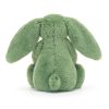 Jellycat plüss - Karácsonyi bashful nyuszi - Zöld