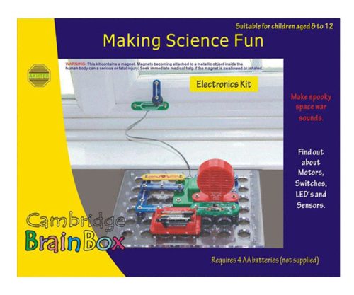 Djeco Brainbox Elektronika - Érzékelők és riasztók készlet - Making Science Fun