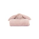 Jellycat babatakaró - Bashful Luxe Rosa Bunny
