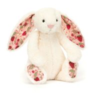 Jellycat plüss - Bashful Berry nyuszi - Krém