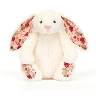 Jellycat plüss - Bashful Berry nyuszi - Krém
