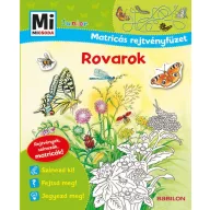 Rovarok - Mi MICSODA Junior Matricás rejtvényfüzet