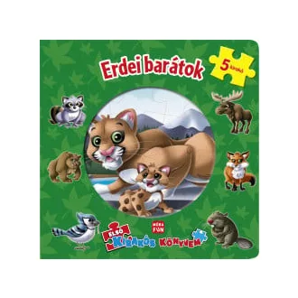 Első kirakós könyvem - Erdei barátok