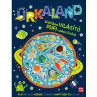 Űrkaland - Sötétben világító pufi matricákkal