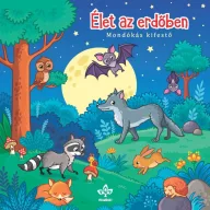 Élet az erdőben – Mondókás kifestő