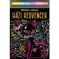 Házi kedvencek - Bohókás színező