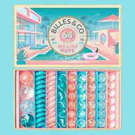 Billes & Co üveggolyó szett - large box - Miami Wave