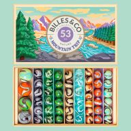 Billes & Co üveggolyó szett - large box - Mountain Trip