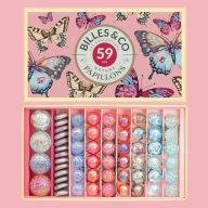   Billes & Co üveggolyó szett - large box - Butterfly Anamorphic