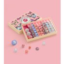 Billes & Co üveggolyó szett - large box - Butterfly Anamorphic