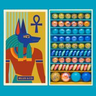 Billes & Co üveggolyó szett - large box - Anubis