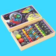   Billes & Co üveggolyó szett - gyűjtői kiadás - Space Goofs