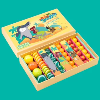   Billes & Co üveggolyó szett - gyűjtői kiadás - Zig & Sharko