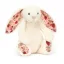 Jellycat plüss - Bashful sziromfülű nyuszi - Krémfehér S