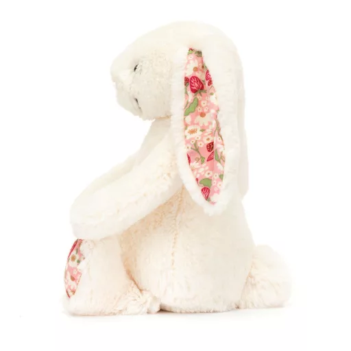 Jellycat plüss - Bashful sziromfülű nyuszi - Krémfehér S