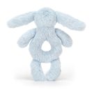 Jellycat plüss csörgő - Bashful blue Bunny