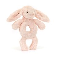 Jellycat plüss csörgő - Bashful blush Bunny