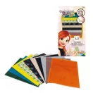 Professzionális studio divat, Öntapadós szövet matrica, Trópikus BUKI