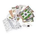 Dioráma 3D puzzle, Virágbolt BUKI