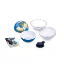 Forgó és világító földgömb hangulat világítás, A városok fényei BUKI