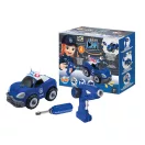 Távirányítós összeszerelhető rendőrautó BUKI