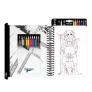 Divattervező füzet - Manga stílus BUKI