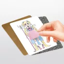 Divattervező füzet - Manga stílus BUKI