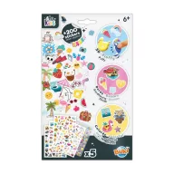 200 db-os matrica készlet, Nyár BUKI