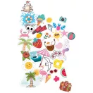 200 db-os matrica készlet, Nyár BUKI