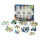 Üveggolyó készlet 163 db-os BUKI