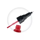 Körömdíszítő tollak 3 db-os, Arany BUKI