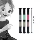 Körömdíszítő tollak 3 db-os, Ezüst BUKI