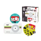 2 az 1-ben sportkamera és fényképezőgép 16 GB-os SD kártyával BUKI