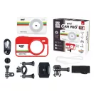 2 az 1-ben sportkamera és fényképezőgép 16 GB-os SD kártyával BUKI