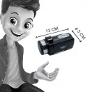 Videokamera 16 GB-os SD kártyával BUKI