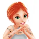 Lemosható tetoválás  Csillogó BUKI