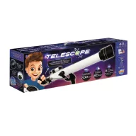 Teleszkóp tripod állvánnyal és 40 tevékenységgel BUKI