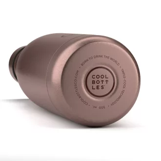 Cool Bottles hőtartó kulacs 500 ml - Metallic Rose