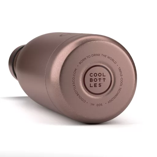 Cool Bottles hőtartó kulacs 500 ml - Metallic Rose