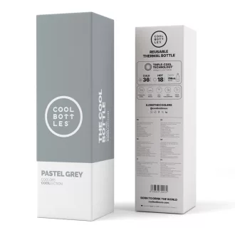 Cool Bottles hőtartó kulacs 750 ml - Pastel Grey