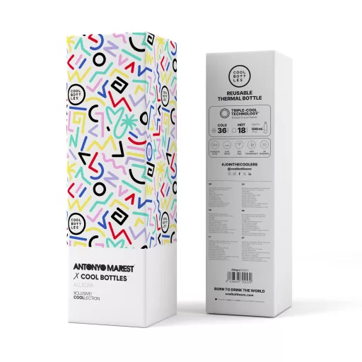 Cool Bottles Xclusive hőtartó kulacs 500 ml - Allegra