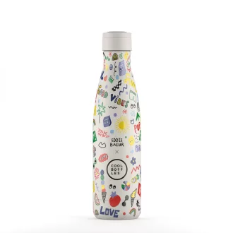 Cool Bottles Xclusive hőtartó kulacs 500 ml - Good Vibes