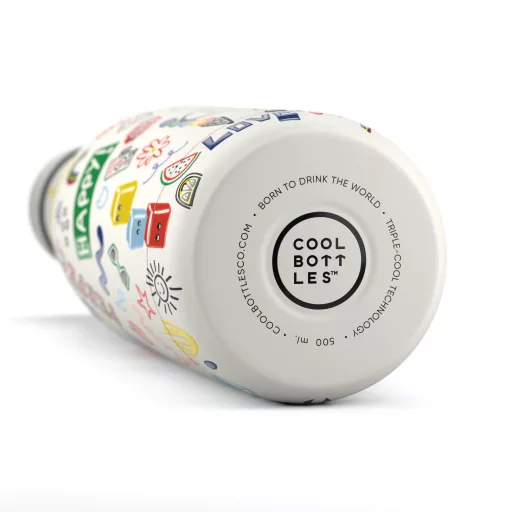 Cool Bottles Xclusive hőtartó kulacs 500 ml - Good Vibes