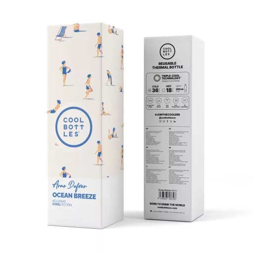 Cool Bottles Xclusive hőtartó kulacs 500 ml - Ocean Breeze