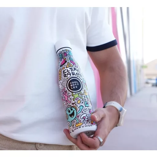 Cool Bottles Xclusive hőtartó kulacs 500 ml - El Tipo Raro - Positive Revolution